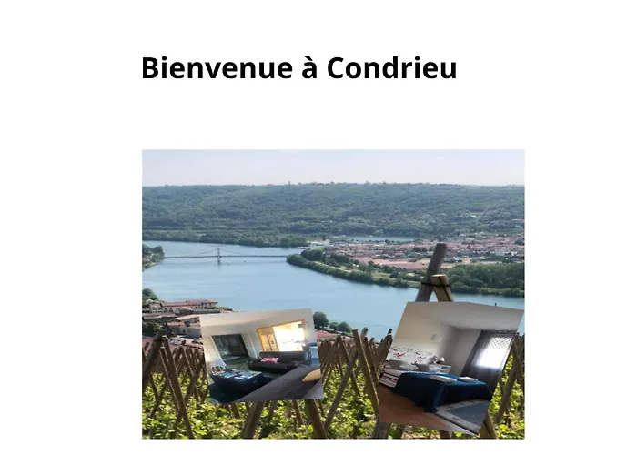 Condrieu 1er étage climatisé appartement entier 90m2